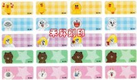 2017最新版 LINE FRIENDS 粉彩款（160）每份252張/100元/附贈收納夾、另售饅頭家族、任選2份免運_圖片(1)