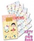 全台灣-【CO款】kitty 小丸子（503）貼紙、贈收納夾、每份144張、3.0x1.3公分、特價：150元、另售蛋黃哥、Dora_圖