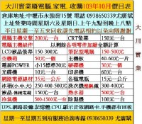 桃園中壢廢電腦回收 家電回收 筆電回收 液晶回收 螢幕回收 103.十月_圖片(1)