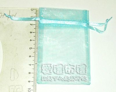 紗袋店,水藍色雪紗袋6x9cm @1包20個@1個1.3元 - 20100709171746_668035953.jpg(圖)