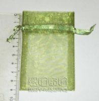 紗袋店,橄欖綠色雪紗袋6x9cm @1包20個@1個1.3元_圖片(1)