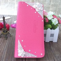 新款時尚鑽石女士錢包廠家批發_圖片(1)