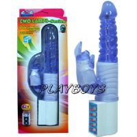 【超柔水晶螺旋逍遙兔】三重情趣用品店-台北情趣用品_圖片(1)
