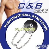 【美國Blue Line-降落傘鐵鍊鎖睪加強環】情趣用品女王sally_圖片(1)