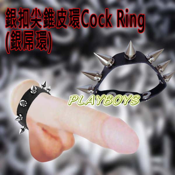 【銀扣尖錐皮環Cock Ring(銀屌環)】情趣用品界的第一把交椅-erotogenic blog - 20140213154225-277404131.jpg(圖)