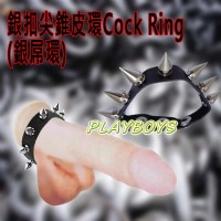 【銀扣尖錐皮環Cock Ring(銀屌環)】情趣用品界的第一把交椅-erotogenic blog_圖片(1)