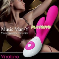 【香港Nalone-音樂人Music Man-Y音波聲控變頻防水音樂按摩棒】情趣用品女王sally_圖片(1)