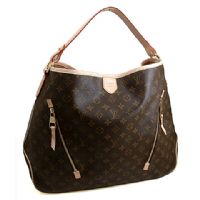  LV 2010秋冬M40354 Delightful Monogram GM 單肩帶拉鍊暗袋肩背包(大)(可放A4)  (1)_圖片(1)