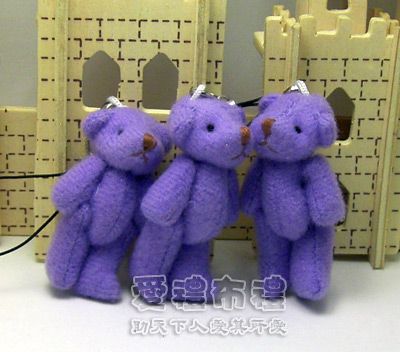 婚禮小物,5公分單色裸熊(淡紫色)1支9元 - 20100813204056_704144203.jpg(圖)