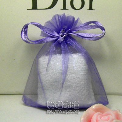 婚禮小物,淡紫色雪紗袋8x10cm @1包20個@1個1.7元 - 20100829121351_56069531.jpg(圖)