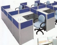 台南市oa辦公家具 亞毅oa辦公家具 oa屏風oa高隔間oa辦公桌 會議桌 高級網椅 磁性玻璃白板_圖片(2)