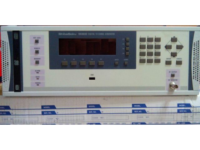 數位信號產生器 DS303C Shibasoku Digital TV Signal Generator - 20160114162031-760206896.JPG(圖)