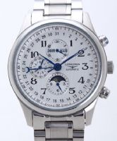 LONGINES 浪琴 新款手錶 名匠萬年歷 機械男錶@台北輕鬆購資訊_圖片(1)