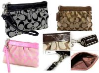 coach批發/小五名牌批發/Coach 2010 秋冬新款 COACH 43434/$2,250/ LOGO抓皺手拿包 五款色系_圖片(1)