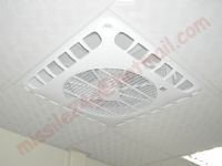 微風 ~~~F-1型~~~ 14吋 110v, 220v威力 靜音馬達 嵌入式輕鋼架風扇~(遙控)節能風扇_圖片(1)