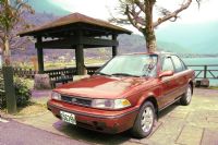 自售代步車1991年紅色Toyota corolla1.6美規自排_圖片(1)