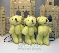 【喜購網婚禮小物】5公分單色裸熊(淡黃色)1支8.5元起_圖片(1)
