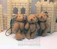 【喜購網婚禮小物】5公分單色裸熊(棕色)1支8.5元起_圖片(1)
