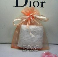 婚禮小物---粉橘色雪紗袋8x10cm~1個1.5元起_圖片(1)