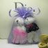 台北市-婚禮小物---淡紫色雪點紗袋10x12cm~1個2.1元起_圖