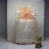 台北市- 婚禮小物----粉橘色雪紗袋12x17cm~1個2.2元起_圖