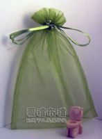 婚禮小物----橄欖綠色紗袋15x20cm~1個2.6元起_圖片(1)