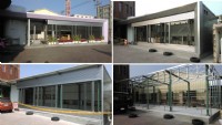 廠房倉庫新建,H鋼骨結構,樓層鋼板,烤漆浪板,鐵棟屋夾層,鐵製樓梯,電動鐵捲門馬達遙控器,居家雨遮,水塔架,室內裝置鐵件_圖片(1)