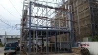 廠房倉庫新建,H鋼骨結構,樓層鋼板,烤漆浪板,鐵棟屋夾層,鐵製樓梯,電動鐵捲門馬達遙控器,居家雨遮,水塔架,室內裝置鐵件_圖片(3)