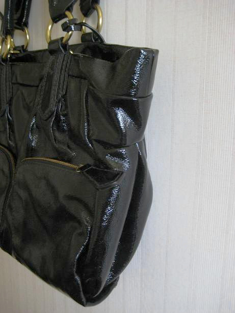 [三多莉日用百貨] 品牌 寄賣 出清品_法國 LANCEL 漆皮背包 手提包_純小牛皮 - 20120917110043_851103873.JPG(圖)