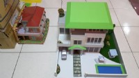 0928590980淺綠色紙紥屋全省紙紥屋靈屋靈厝_圖片(1)