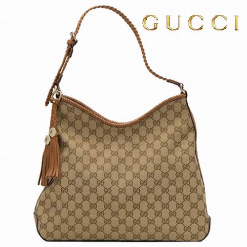 2011春夏新款GUCCI marrakech系列257026 駝色編織背帶中號圓底肩背包 - 20130227140742_902457039.jpg(圖)