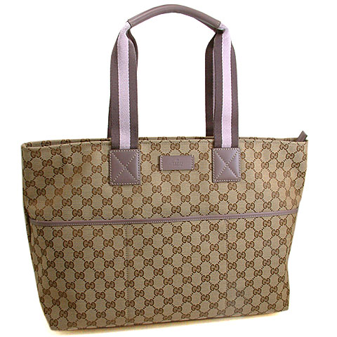 GUCCI 2011春夏款-薰衣草紫提帶咖啡色雙G媽媽包(附寶貝軟墊 - 20130227141704_903000492.jpg(圖)