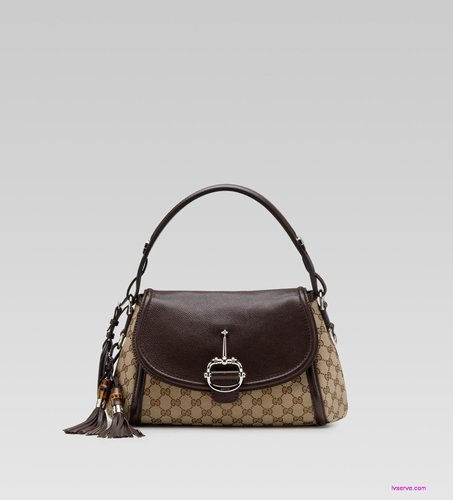 gucci 240266淺米色烏木色 配以棕色滾邊 - 20130227144627_904774086.jpg(圖)