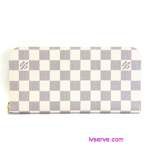 LV N63072 Insolite白Damier棋盤格雙拉鍊長夾 - 20130227160607_909576961.jpg(圖)