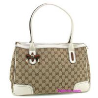 GUCCI Princy 綠紅綠蝴蝶結肩背空姐包_圖片(1)