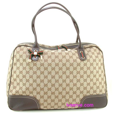 GUCCI 綠紅綠蝴蝶結大保齡球包 - 20130227163258_911166242.jpg(圖)
