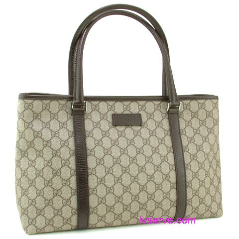 GUCCI 經典防水布PVC托特購物包(大) - 20130227172919_914560217.jpg(圖)