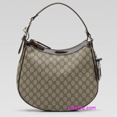 GUCCI Vanity漆亮咖啡蝴蝶結鏡子肩背空姐包 - 20130227174628_916051929.jpg(圖)