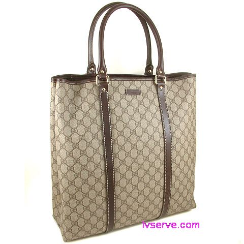 GUCCI 咖啡色PVC防水直式三層拉鍊藝術包  - 20130227191919_921132879.jpg(圖)