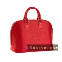 LV女式包包手提包M52142水波紋紅色_圖片(1)