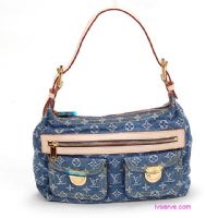 Louis Vuitton 女包單肩包LV的包牛仔布單肩女包M95049_圖片(1)
