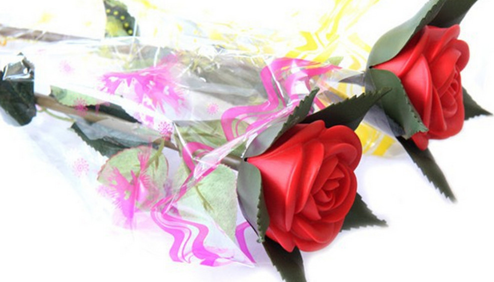 LED仿真玫瑰花，單支LED玫瑰花，情人節禮物，LED玫瑰花，情侶玫瑰，仿真玫瑰 - 20140228135817-52221989.jpg(圖)