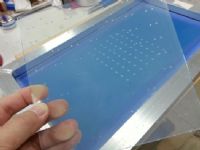 DSSC染料敏化太陽能電池材料專家 銳隆光電037-431674  銳隆光電 037-431674 美國Hartford Glass   TEC A7 FTO導電玻璃300*300*t2.2mm 7歐_圖片(1)