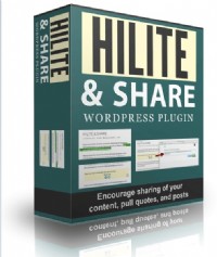 [中文WordPress外掛] Hilite and Share 繁體中文版 – 讓讀者們輕鬆分享你網站上的精選名言並帶來更多流量！_圖片(1)
