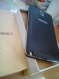 Samsung Galaxy Note 3 III皮革背蓋5.7吋螢幕1:1機身MTK 6589四核心一比一版GM-N900單卡/雙卡6582版黑/白/粉色最新6592八核心2G RAM+16 ROM_圖片(2)