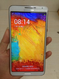 Samsung Galaxy Note 3 III皮革背蓋5.7吋螢幕1:1機身MTK 6589四核心一比一版GM-N900單卡/雙卡6582版黑/白/粉色最新6592八核心2G RAM+16 ROM_圖片(3)