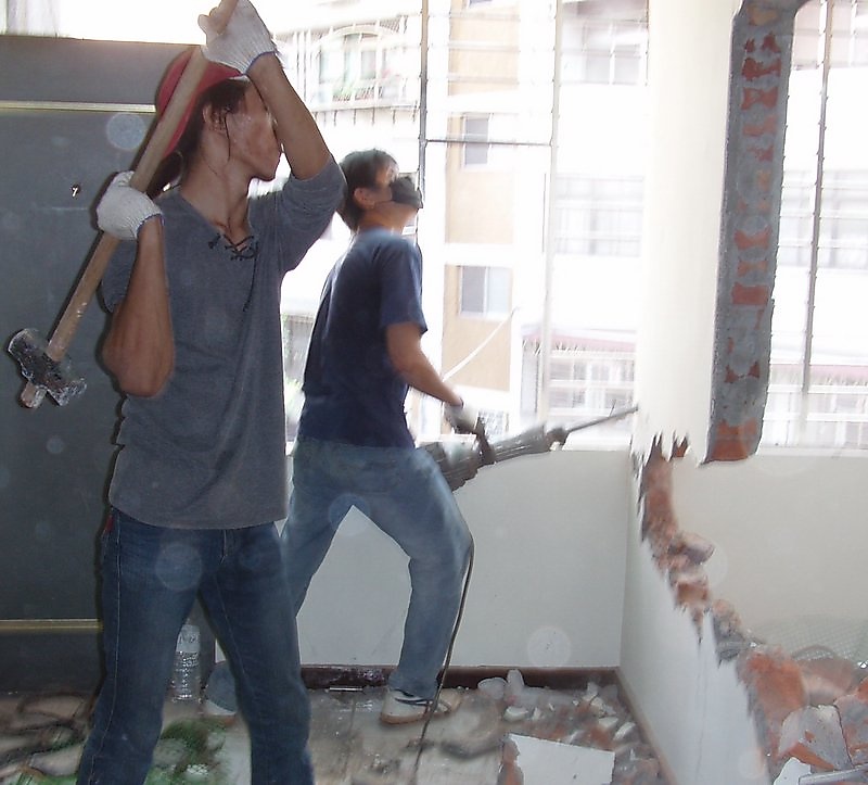 我們最便宜專業-油漆粉刷-拆除-打牆-水泥切割-垃圾跟廢棄物清運保證絕不打槍 - 20070108231020_269538281.jpg(圖)