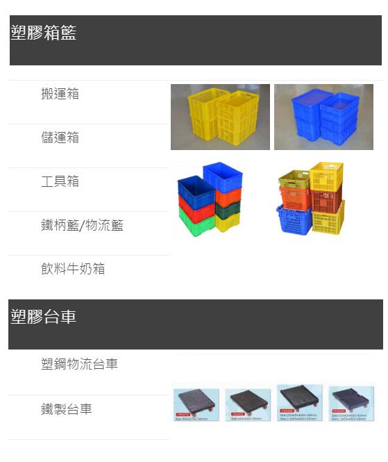 富晴開發企業股份有限公司 FullChing | 塑膠箱籃 搬運箱 儲運箱 工具箱 物流箱 鐵柄籃 物流籃 塑膠棧板 物流台車 - 20170802113424-852239645.jpg(圖)