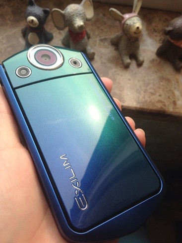 長期批發數位相機Casio TR350S/8800台幣/臺 孔雀藍/自拍神器 聯系QQ：94474468 - 20140324145549-634951546.jpg(圖)