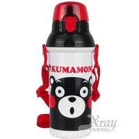 KUMAMON熊直飲式水壺480ml日本製_圖片(1)